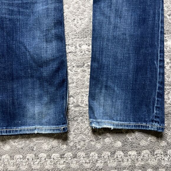 BKE Aiden Jeans Mens 28R (29x31.5) Dark Wash Straight Leg Modern Pocket Detail - Picture 12 of 13